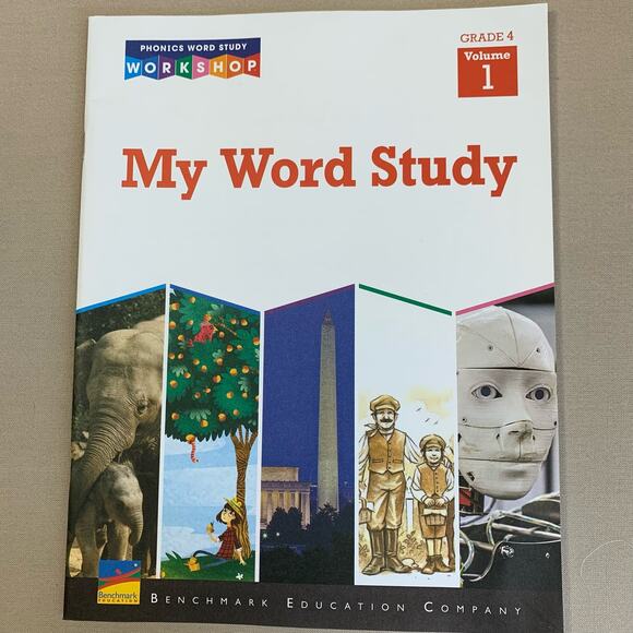 Homeschool Benchmark Education Phonics My Word Study Workshop Grade 4 Vol 1&2 - Picture 2 of 13